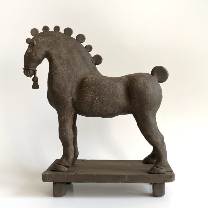 rzeźba konia