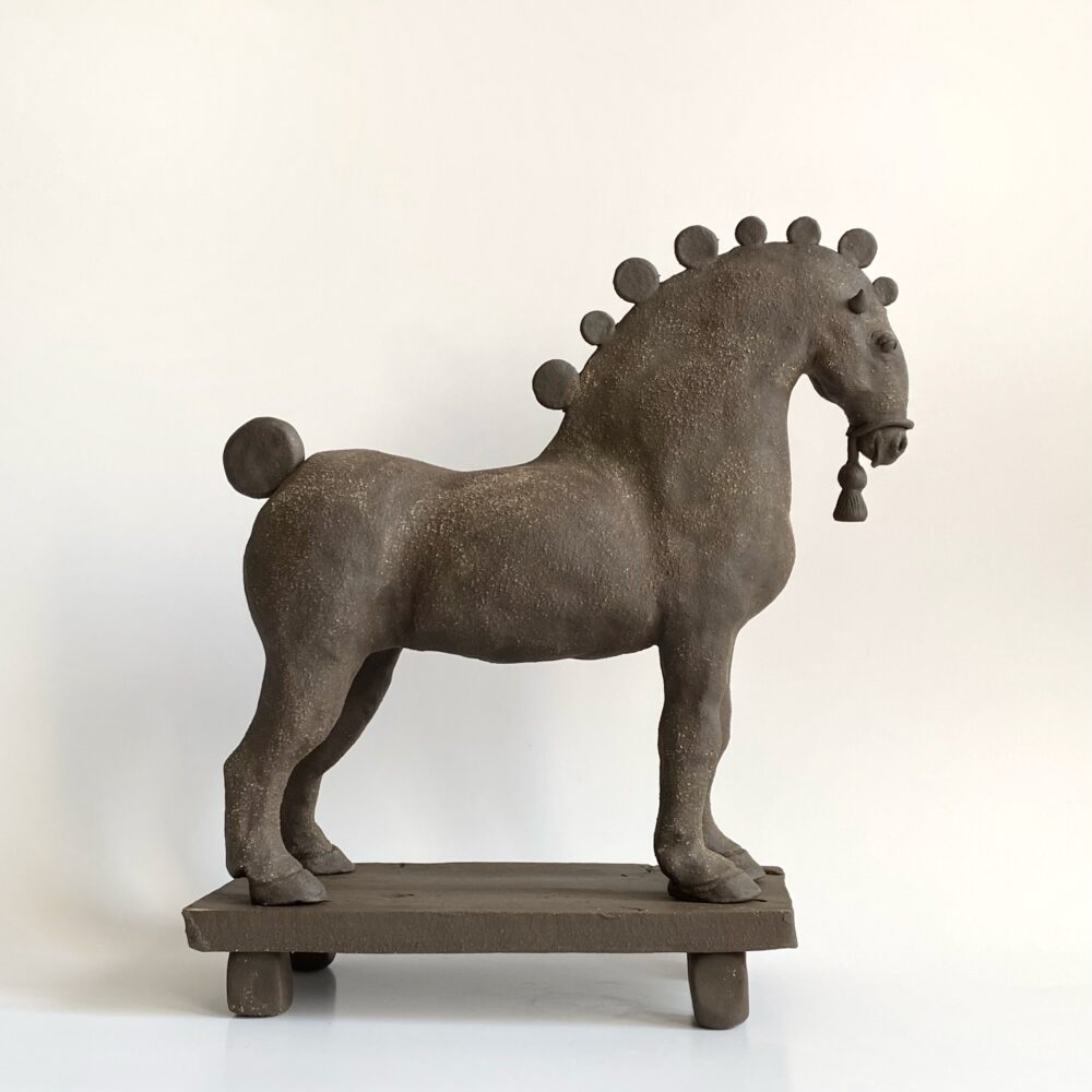 rzeźba konia